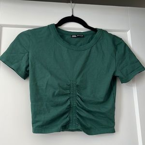 Zara Cropped T Shirt